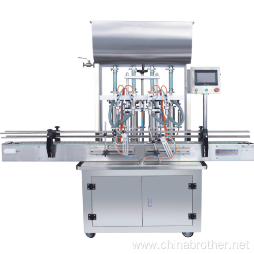 100-1000ML Automatic Four Heads Paste Filling Machine